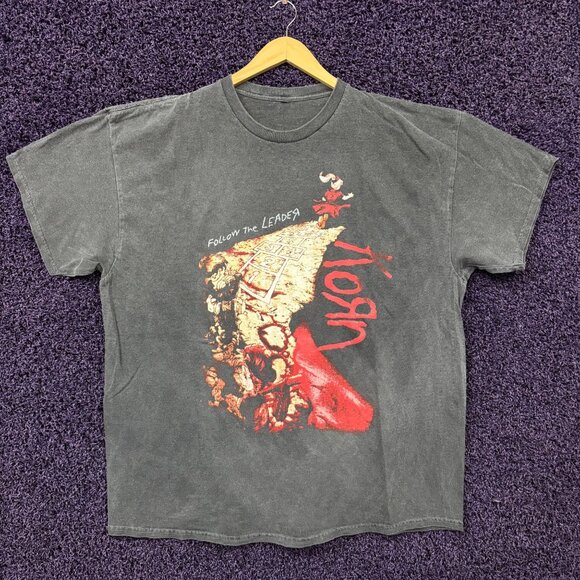 Korn Follow the Leader Rock T-Shirt Size 2XL - Picture 1 of 4